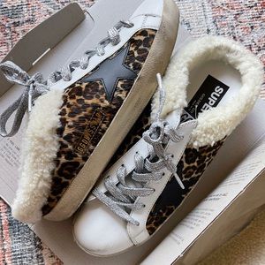 Golden goose sneakers shearling ; golden goose sneakers ; US8 Woman